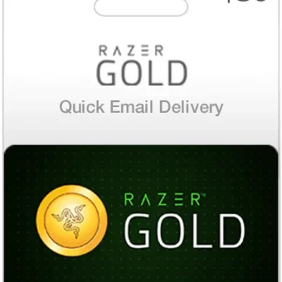 $50 Razer Gold Game Card (Email Delivery)